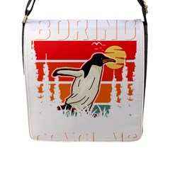 Penguin T-shirtlife Would Be So Boring Without Penguins Penguin T-shirt Flap Closure Messenger Bag (l) by EnriqueJohnson