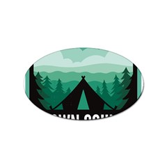 Brown County State Park T- Shirt Brown County State Park I N Camping T- Shirt Sticker Oval (100 Pack) by JamesGoode