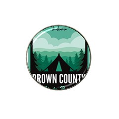 Brown County State Park T- Shirt Brown County State Park I N Camping T- Shirt Hat Clip Ball Marker by JamesGoode