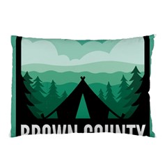 Brown County State Park T- Shirt Brown County State Park I N Camping T- Shirt Pillow Case by JamesGoode