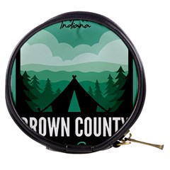 Brown County State Park T- Shirt Brown County State Park I N Camping T- Shirt Mini Makeup Bag by JamesGoode