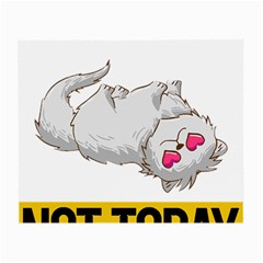 Persian Cat T-shirtnope Not Today Persian Cat 01 T-shirt Small Glasses Cloth by EnriqueJohnson