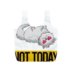 Persian Cat T-shirtnope Not Today Persian Cat 01 T-shirt Full Print Recycle Bag (s) by EnriqueJohnson