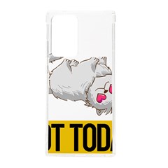 Persian Cat T-shirtnope Not Today Persian Cat 01 T-shirt Samsung Galaxy Note 20 Ultra Tpu Uv Case by EnriqueJohnson