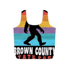 Brown County T- Shirt Brown County State Park Camping Bigfoot Nashville Indiana T- Shirt Full Print Recycle Bag (s) by JamesGoode