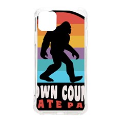 Brown County T- Shirt Brown County State Park Camping Bigfoot Nashville Indiana T- Shirt Iphone 11 Pro Max 6 5 Inch Tpu Uv Print Case by JamesGoode