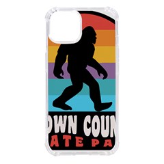 Brown County T- Shirt Brown County State Park Camping Bigfoot Nashville Indiana T- Shirt Iphone 14 Tpu Uv Print Case by JamesGoode