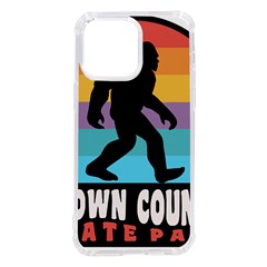 Brown County T- Shirt Brown County State Park Camping Bigfoot Nashville Indiana T- Shirt Iphone 14 Pro Max Tpu Uv Print Case by JamesGoode