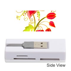 Flowers Art T- Shirtflower T- Shirt Memory Card Reader (stick) by ZUXUMI