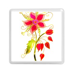 Flowers Art T- Shirtflower T- Shirt Memory Card Reader (square) by ZUXUMI