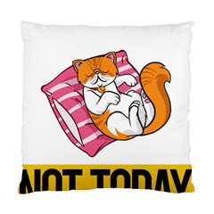 Persian Cat T-shirtnope Not Today Persian Cat 20 T-shirt Standard Cushion Case (two Sides) by EnriqueJohnson