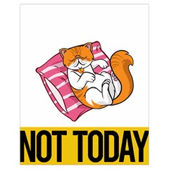 Persian Cat T-shirtnope Not Today Persian Cat 20 T-shirt Drawstring Bag (small)