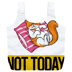 Persian Cat T-shirtnope Not Today Persian Cat 20 T-shirt Full Print Recycle Bag (xxxl) by EnriqueJohnson