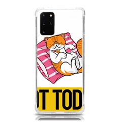 Persian Cat T-shirtnope Not Today Persian Cat 20 T-shirt Samsung Galaxy S20plus 6 7 Inch Tpu Uv Case by EnriqueJohnson