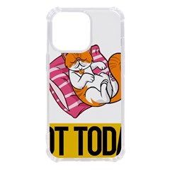 Persian Cat T-shirtnope Not Today Persian Cat 20 T-shirt Iphone 13 Pro Tpu Uv Print Case by EnriqueJohnson