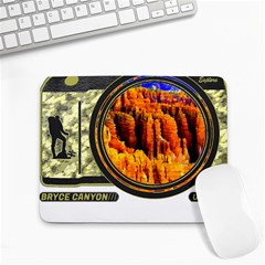 Bryce Canyon National Park T- Shirt Bryce Canyon National Park Adventure, Utah, Photographers T- Shi Small Mousepad by JamesGoode