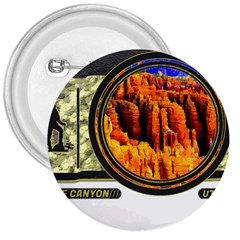 Bryce Canyon National Park T- Shirt Bryce Canyon National Park Adventure, Utah, Photographers T- Shi 3  Buttons by JamesGoode