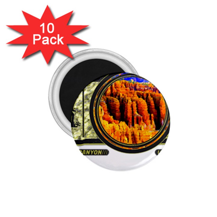 Bryce Canyon National Park T- Shirt Bryce Canyon National Park Adventure, Utah, Photographers T- Shi 1.75  Magnets (10 pack) 