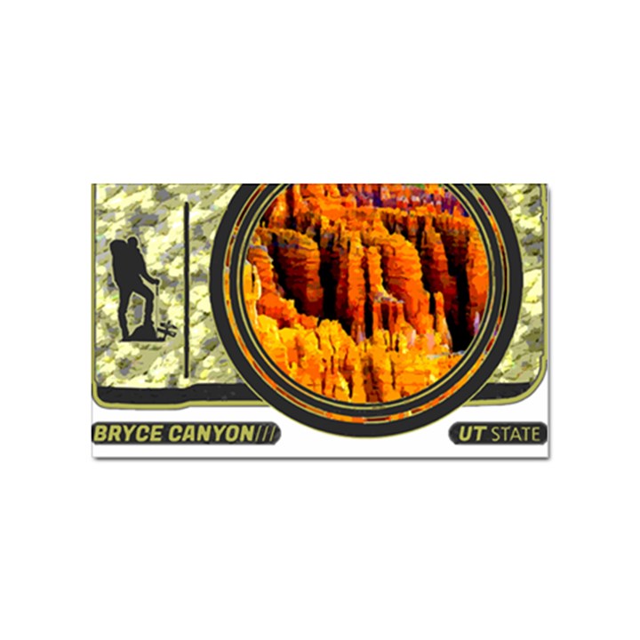 Bryce Canyon National Park T- Shirt Bryce Canyon National Park Adventure, Utah, Photographers T- Shi Sticker (Rectangular)