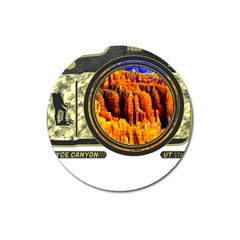 Bryce Canyon National Park T- Shirt Bryce Canyon National Park Adventure, Utah, Photographers T- Shi Magnet 3  (round) by JamesGoode