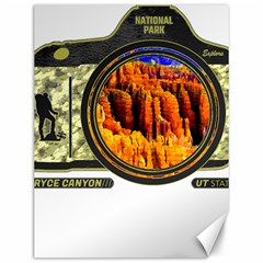 Bryce Canyon National Park T- Shirt Bryce Canyon National Park Adventure, Utah, Photographers T- Shi Canvas 12  X 16  by JamesGoode