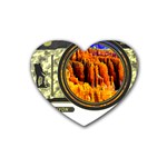 Bryce Canyon National Park T- Shirt Bryce Canyon National Park Adventure, Utah, Photographers T- Shi Rubber Coaster (Heart) Front