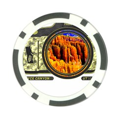 Bryce Canyon National Park T- Shirt Bryce Canyon National Park Adventure, Utah, Photographers T- Shi Poker Chip Card Guard by JamesGoode