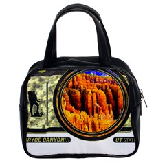 Bryce Canyon National Park T- Shirt Bryce Canyon National Park Adventure, Utah, Photographers T- Shi Classic Handbag (two Sides) by JamesGoode