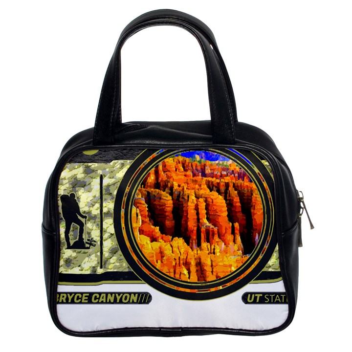 Bryce Canyon National Park T- Shirt Bryce Canyon National Park Adventure, Utah, Photographers T- Shi Classic Handbag (Two Sides)