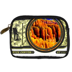 Bryce Canyon National Park T- Shirt Bryce Canyon National Park Adventure, Utah, Photographers T- Shi Digital Camera Leather Case by JamesGoode