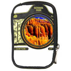 Bryce Canyon National Park T- Shirt Bryce Canyon National Park Adventure, Utah, Photographers T- Shi Compact Camera Leather Case by JamesGoode