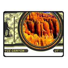 Bryce Canyon National Park T- Shirt Bryce Canyon National Park Adventure, Utah, Photographers T- Shi Fleece Blanket (small) by JamesGoode