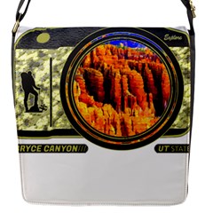 Bryce Canyon National Park T- Shirt Bryce Canyon National Park Adventure, Utah, Photographers T- Shi Flap Closure Messenger Bag (s) by JamesGoode