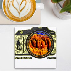 Bryce Canyon National Park T- Shirt Bryce Canyon National Park Adventure, Utah, Photographers T- Shi Uv Print Square Tile Coaster  by JamesGoode