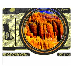 Bryce Canyon National Park T- Shirt Bryce Canyon National Park Adventure, Utah, Photographers T- Shi Premium Plush Fleece Blanket (small) by JamesGoode