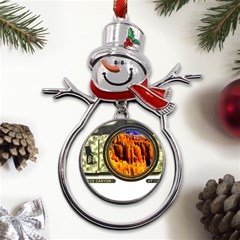 Bryce Canyon National Park T- Shirt Bryce Canyon National Park Adventure, Utah, Photographers T- Shi Metal Snowman Ornament by JamesGoode