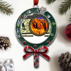 Bryce Canyon National Park T- Shirt Bryce Canyon National Park Adventure, Utah, Photographers T- Shi Metal X mas Lollipop With Crystal Ornament by JamesGoode