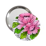 Flowers Art T- Shirtflowers T- Shirt (1) 2.25  Handbag Mirrors Front