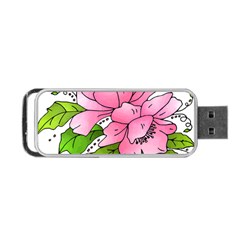 Flowers Art T- Shirtflowers T- Shirt (1) Portable Usb Flash (two Sides)