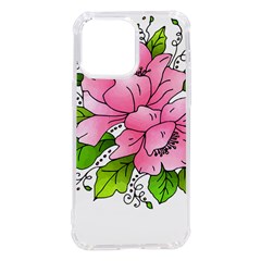 Flowers Art T- Shirtflowers T- Shirt (1) Iphone 14 Pro Max Tpu Uv Print Case