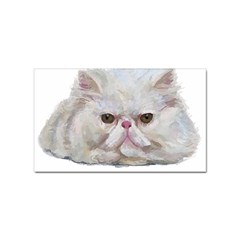 Persian Cat T-shirtnope Not Today Persian Cat 27 T-shirt Sticker (rectangular) by EnriqueJohnson