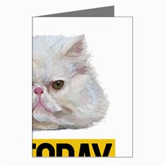 Persian Cat T-shirtnope Not Today Persian Cat 27 T-shirt Greeting Cards (pkg Of 8) by EnriqueJohnson