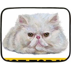 Persian Cat T-shirtnope Not Today Persian Cat 27 T-shirt Fleece Blanket (mini) by EnriqueJohnson