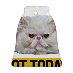 Persian Cat T-shirtnope Not Today Persian Cat 27 T-shirt Bell Ornament (two Sides) by EnriqueJohnson