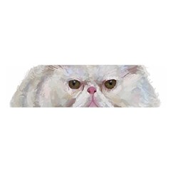 Persian Cat T-shirtnope Not Today Persian Cat 27 T-shirt Oblong Satin Scarf (16  X 60 ) by EnriqueJohnson