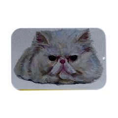 Persian Cat T-shirtnope Not Today Persian Cat 27 T-shirt Open Lid Metal Box (silver)   by EnriqueJohnson