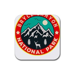 Bryce Canyon National Park T- Shirt Bryce Canyon National Park T- Shirt Rubber Coaster (square) by JamesGoode