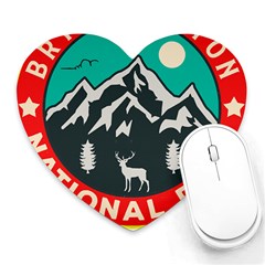 Bryce Canyon National Park T- Shirt Bryce Canyon National Park T- Shirt Heart Mousepad by JamesGoode