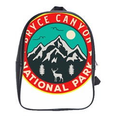 Bryce Canyon National Park T- Shirt Bryce Canyon National Park T- Shirt School Bag (large) by JamesGoode