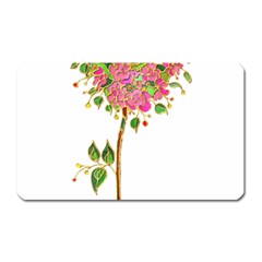 Flowers Art T- Shirtflowers T- Shirt (2) Magnet (rectangular)